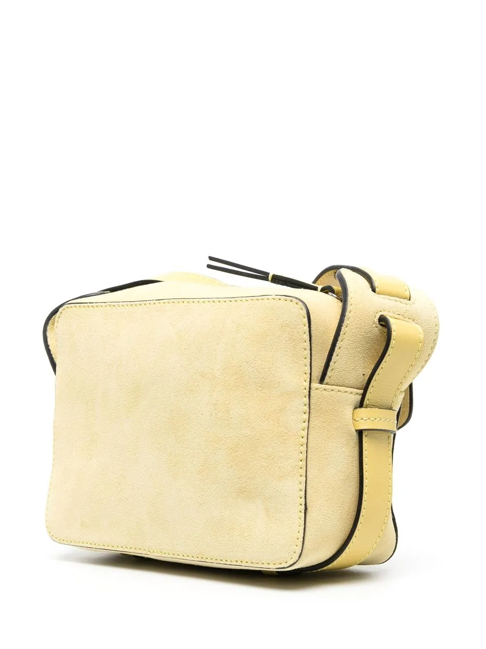 Isabel Marant Wasy Leather Crossbody Bag In Yellow ModeSens