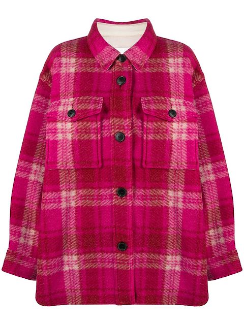MARANT ÉTOILE Geruit jack