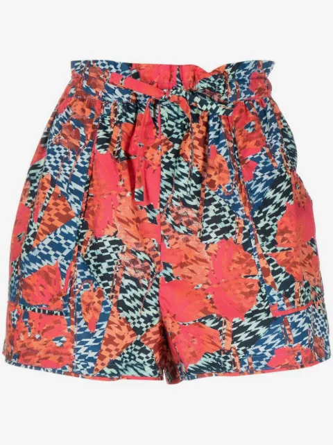 Ulla Johnson Mini Shorts mit hohem Bund