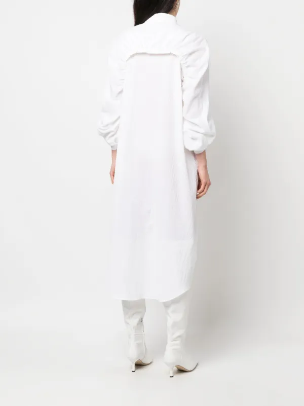 Oversized white clearance shirt dress womens