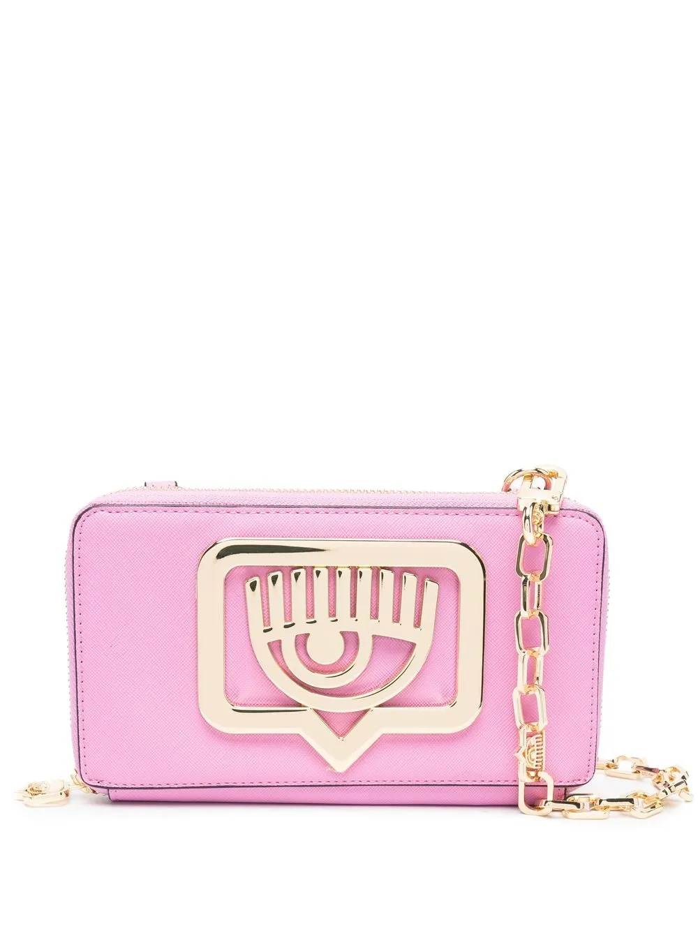 

Chiara Ferragni Eyelike wallet crossbody bag - Pink