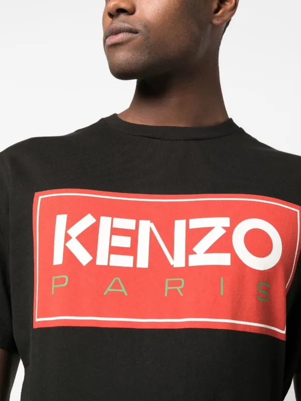 T shirt kenzo rouge hot sale