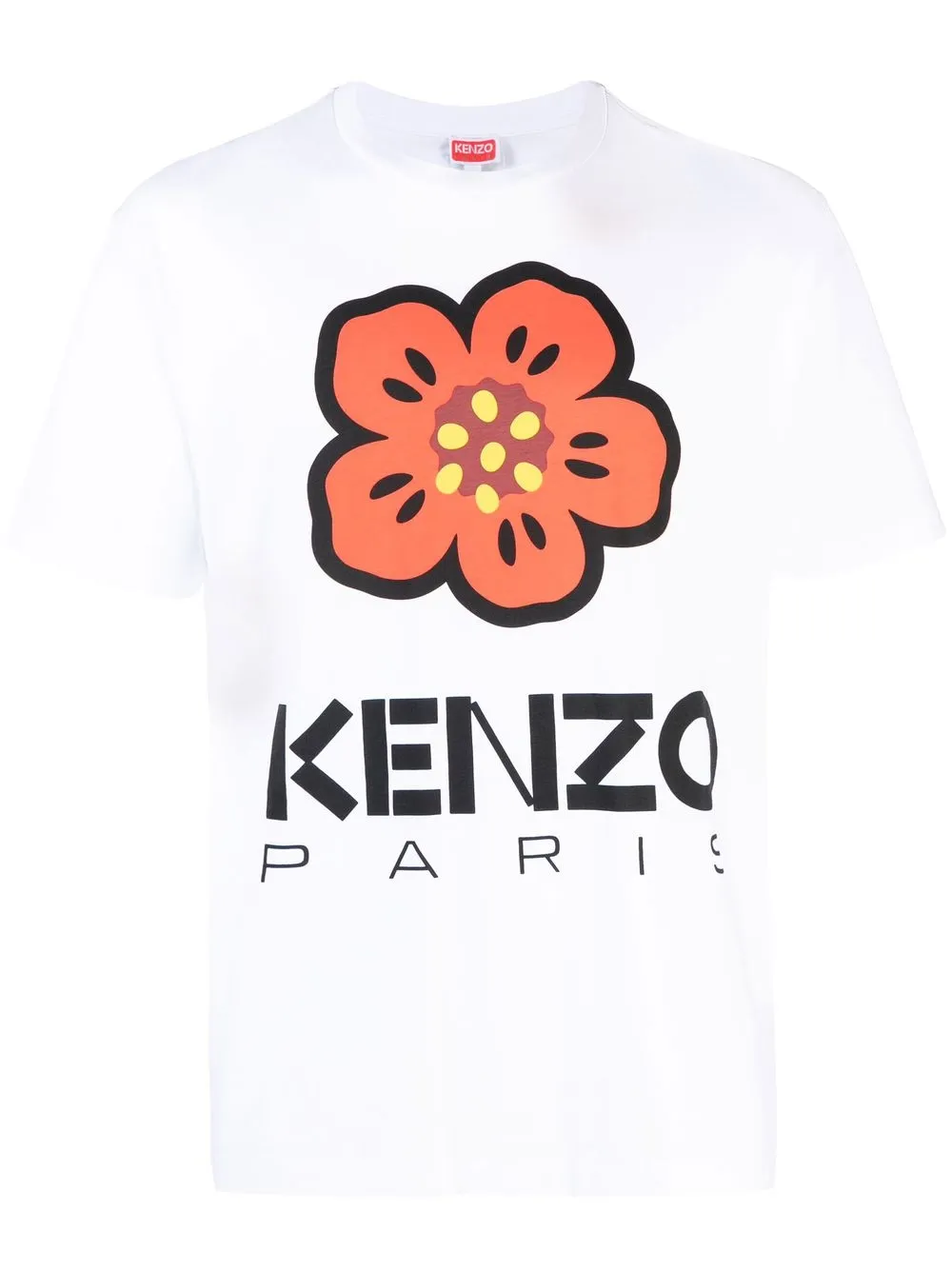 

Kenzo graphic logo print cotton T-shirt - White