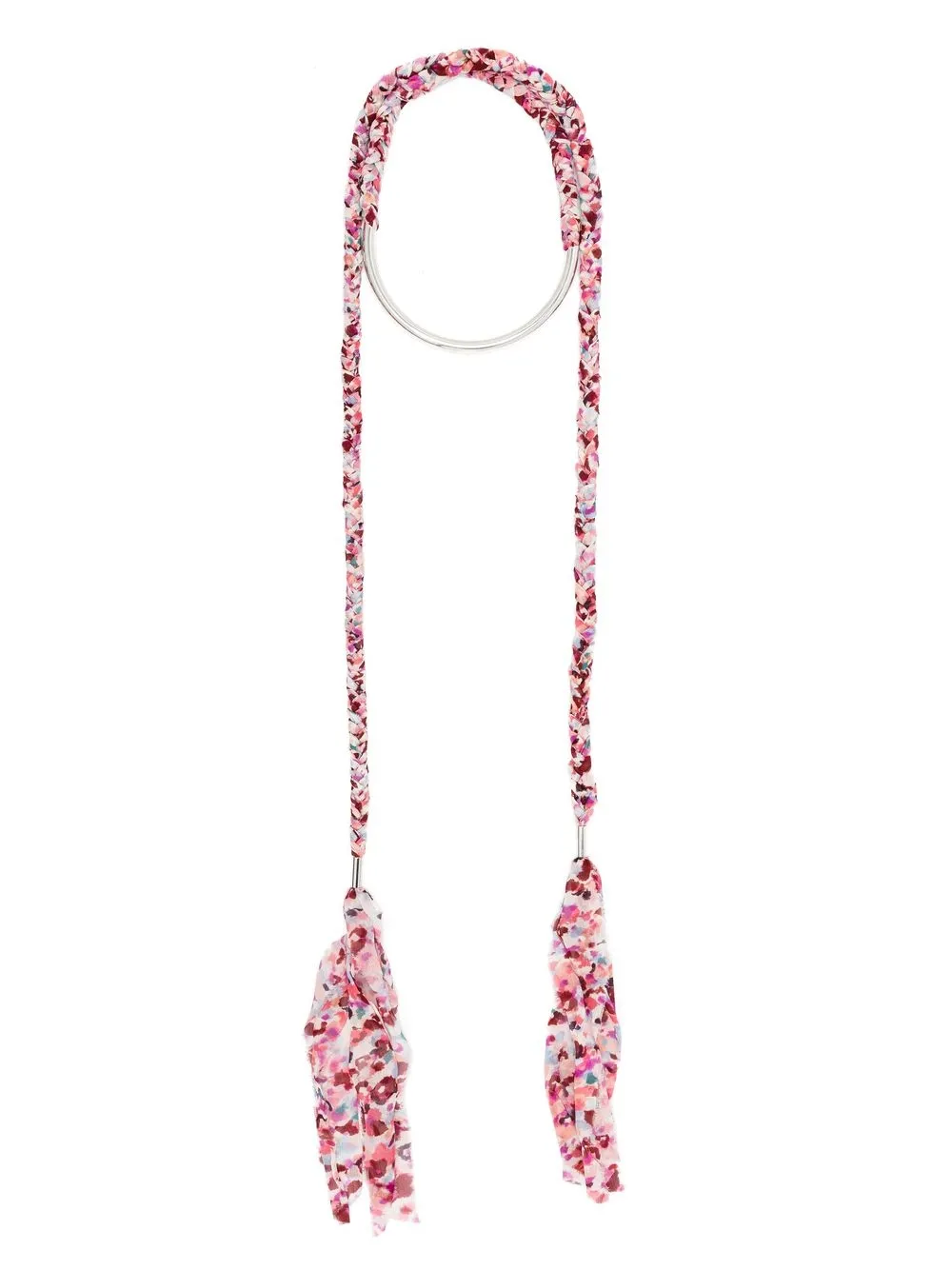 

Isabel Marant wraparound braided necklace - Silver