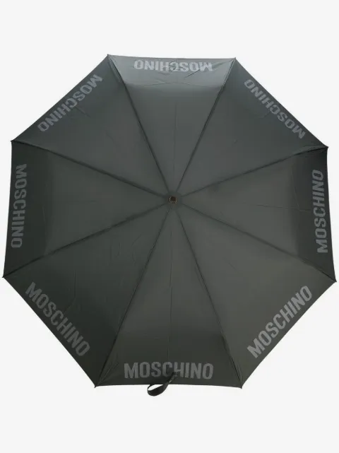 Moschino Ombrello compatto con stampa