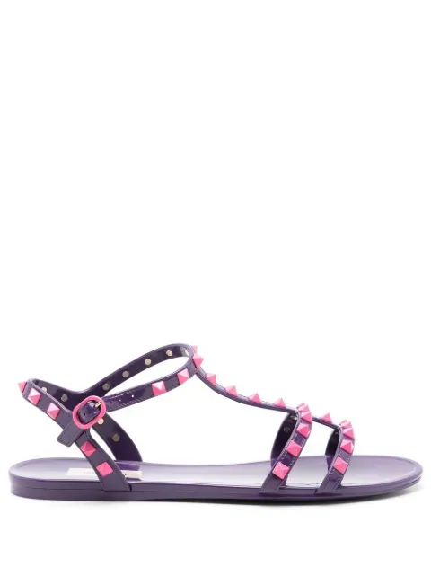 Valentino Garavani sandalias con detalles Rockstud 