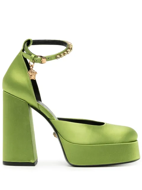 Versace Medusa Aevitas 125mm satin pumps