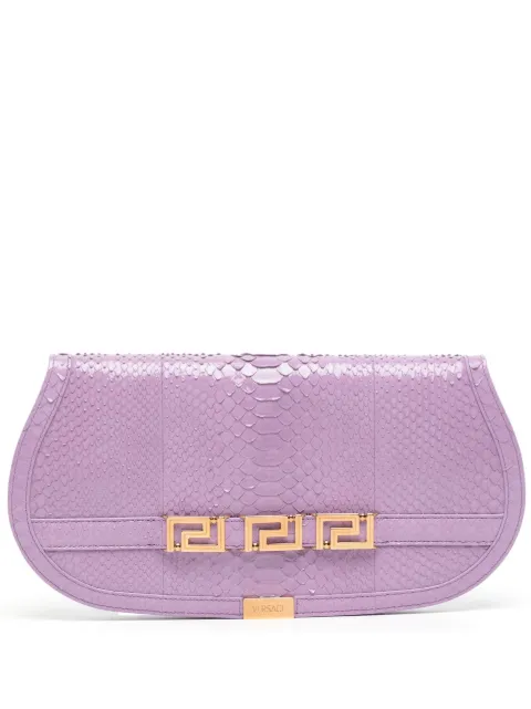 Versace Greca Goddess large clutch bag