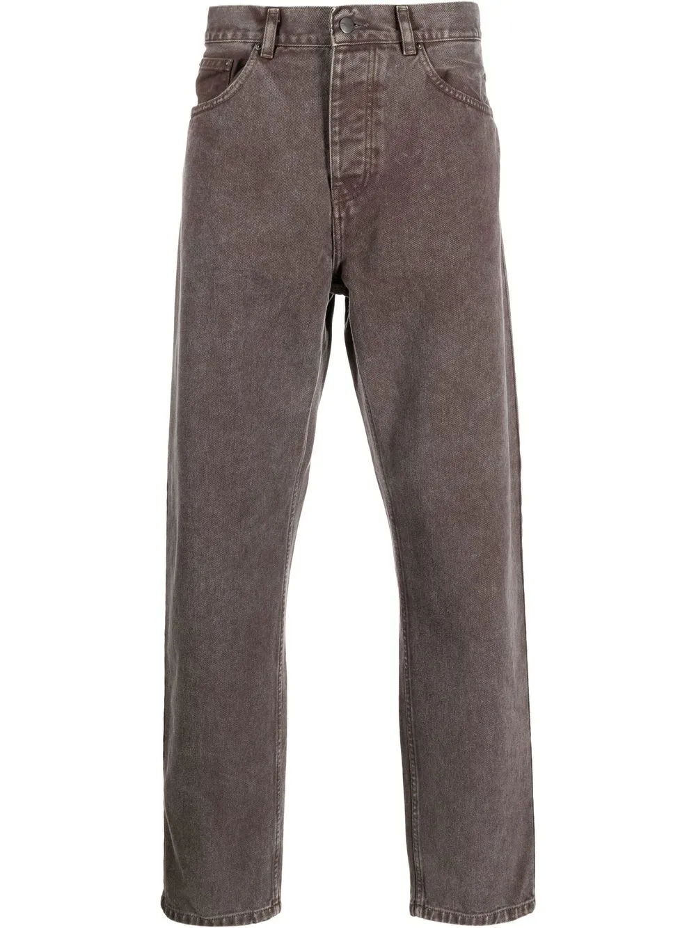 

Carhartt WIP organic-cotton jeans - Brown