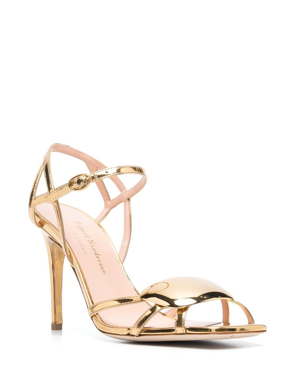 Rupert Sanderson Chrome sandalen - Goud