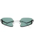 Henrik Vibskov Rollo tinted sunglasses - Black