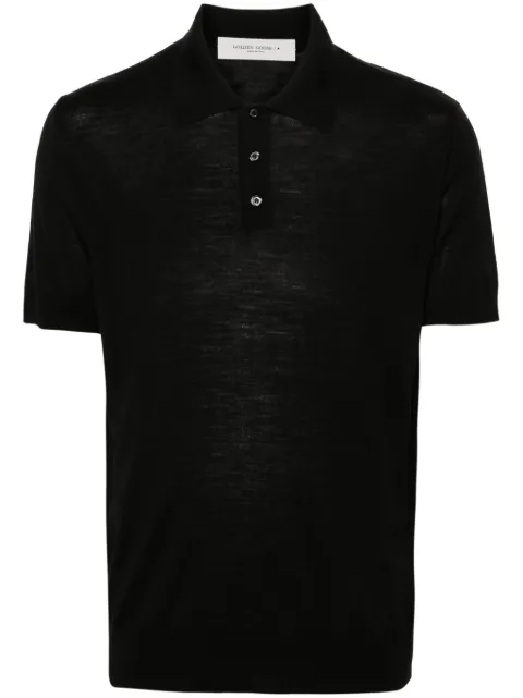 Golden Goose fine-knit polo shirt