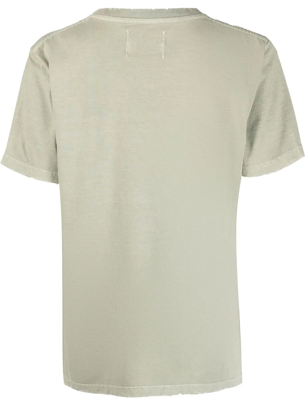 Autry T-shirt met gerafeld detail - Groen