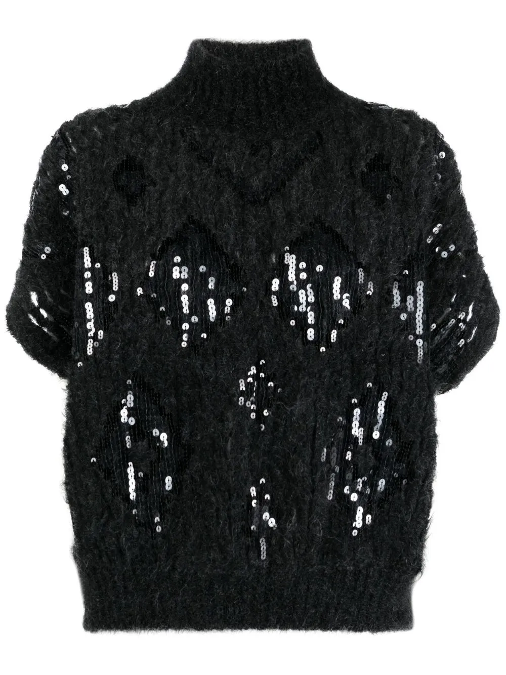 

Brunello Cucinelli sequin-detail pullover - Black