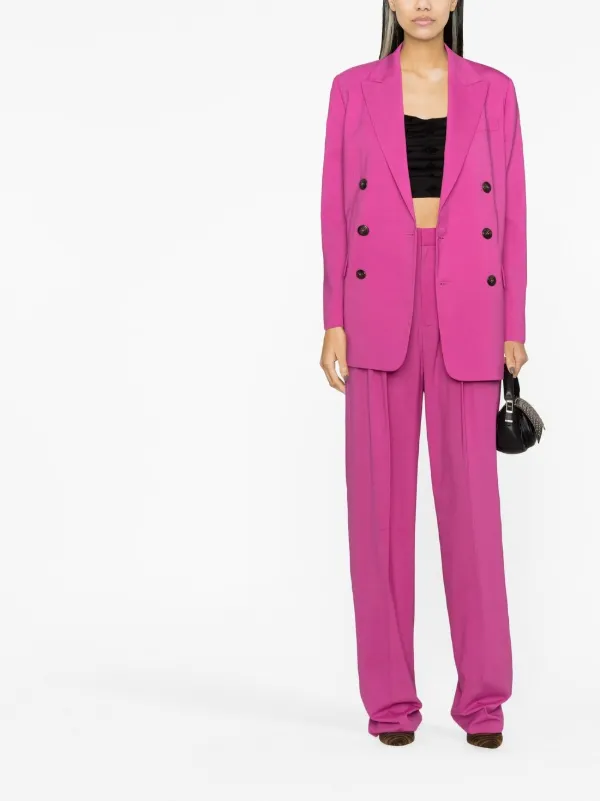 DSQUARED2 peak-lapel double-breasted Blazer | Pink | FARFETCH BH