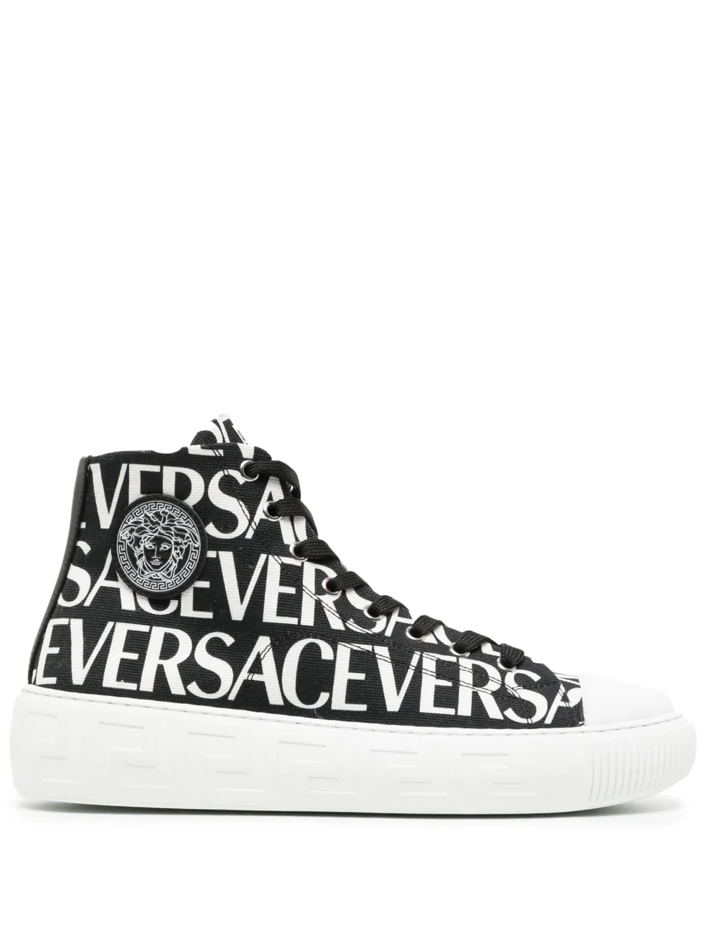 Versace ハイカット スニーカー - Farfetch