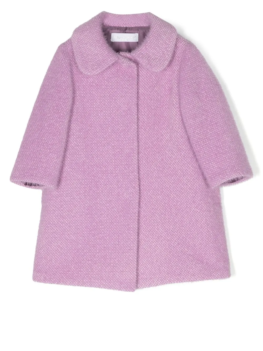 

Colorichiari single-breasted long-sleeve coat - Pink
