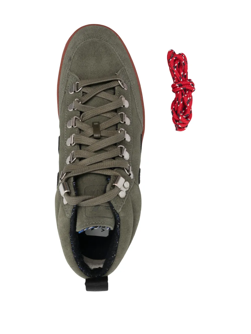 Veja Gender Inclusive Roraima High Top Sneaker In Green
