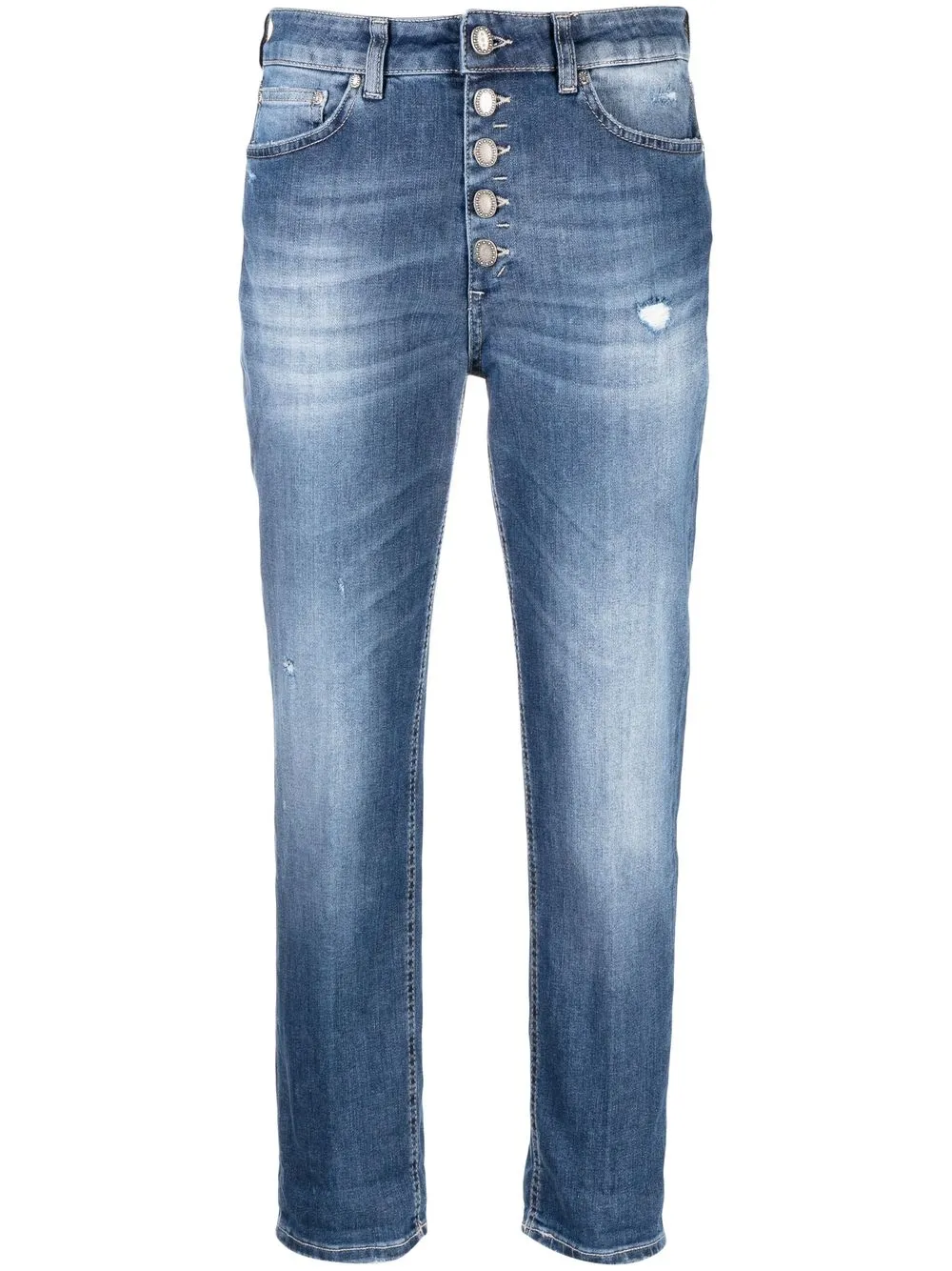 

DONDUP jeans con tiro alto - Azul