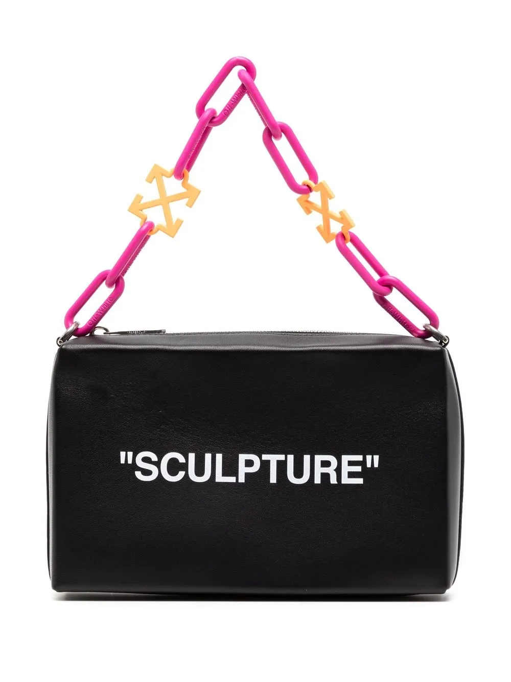 

Off-White Sculpture logo-print shoulder bag - Black
