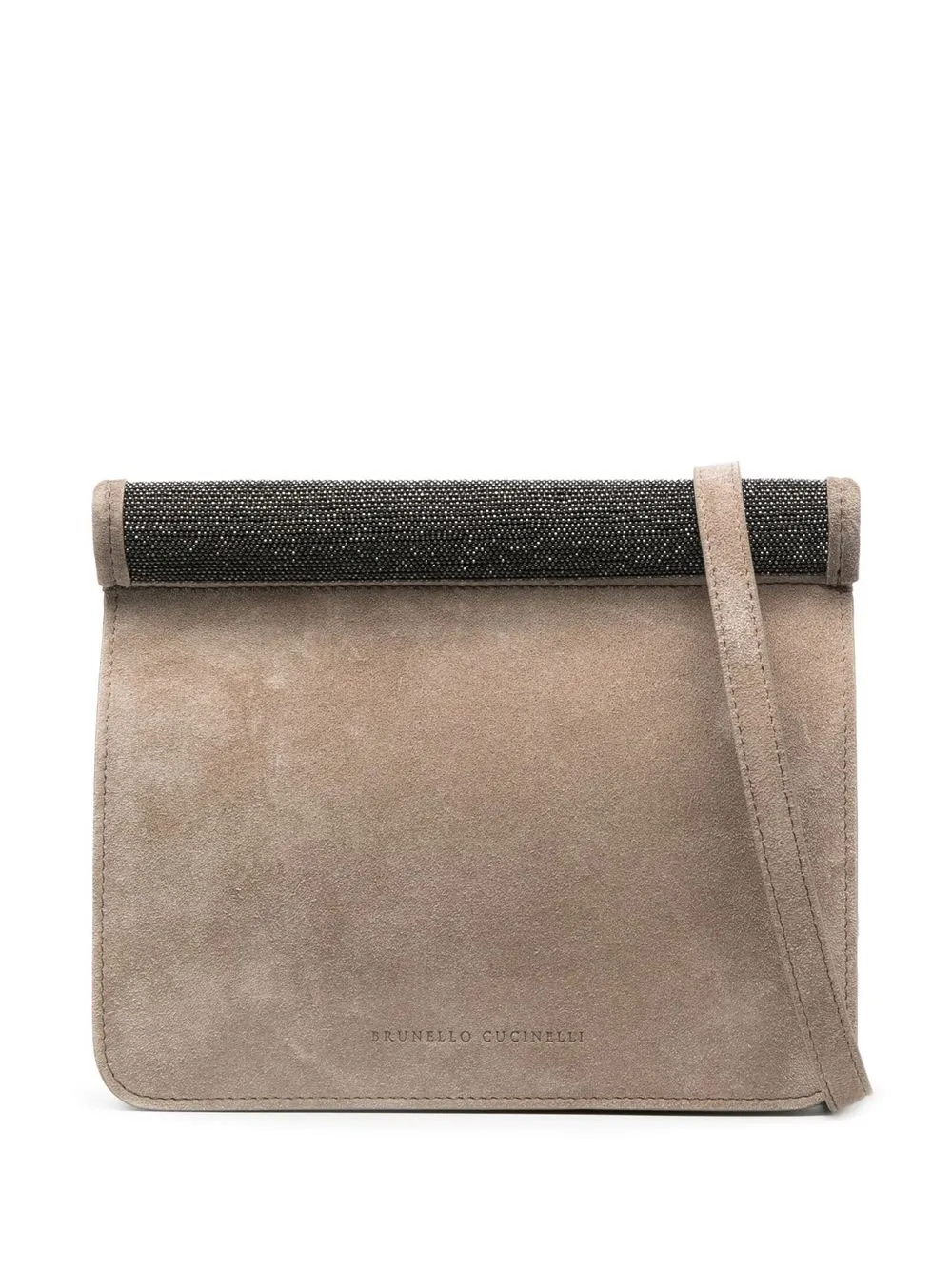 

Brunello Cucinelli crystal-detail shoulder bag - Neutrals