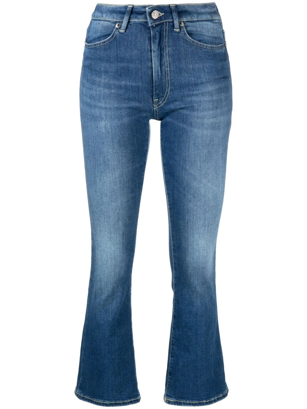 

DONDUP mid-rise cropped jeans - Blue