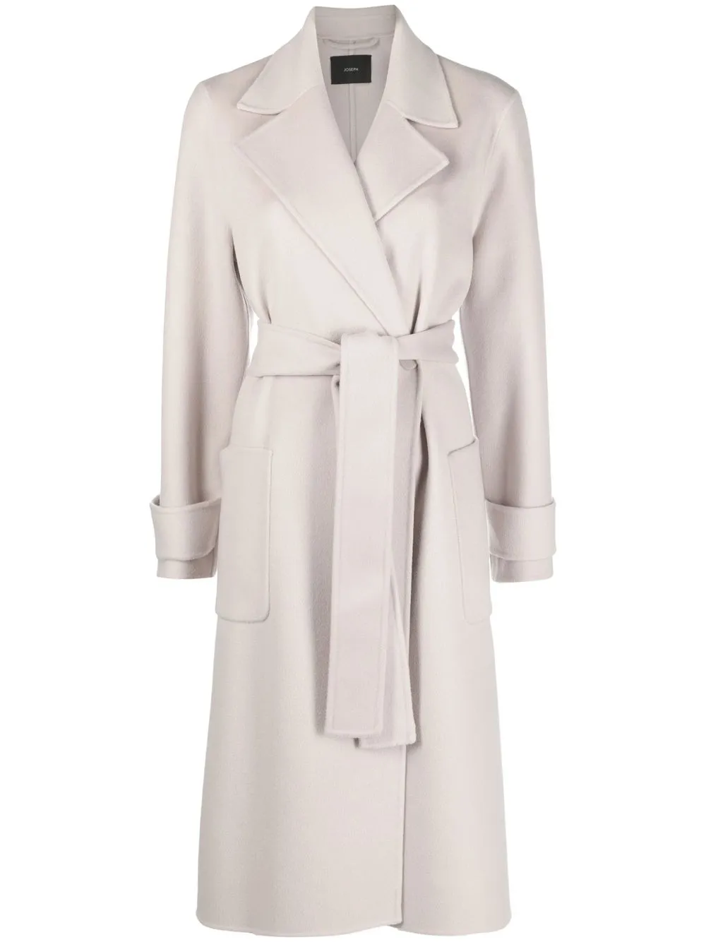 

JOSEPH belted double-breasted coat - Neutrals