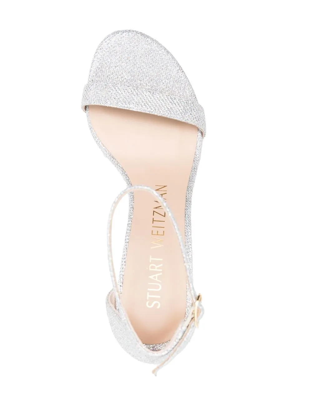stuart weitzman nearly nude white