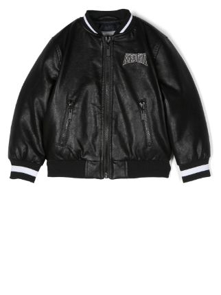 Kids on sale pleather jacket