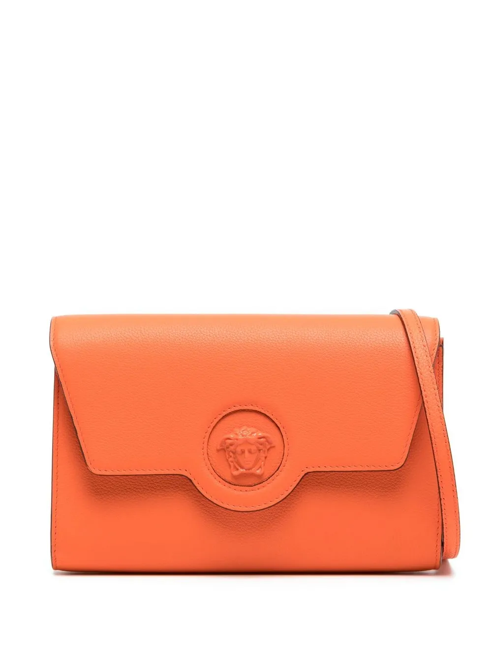 

Versace Medusa-plaque crossbody bag - Orange