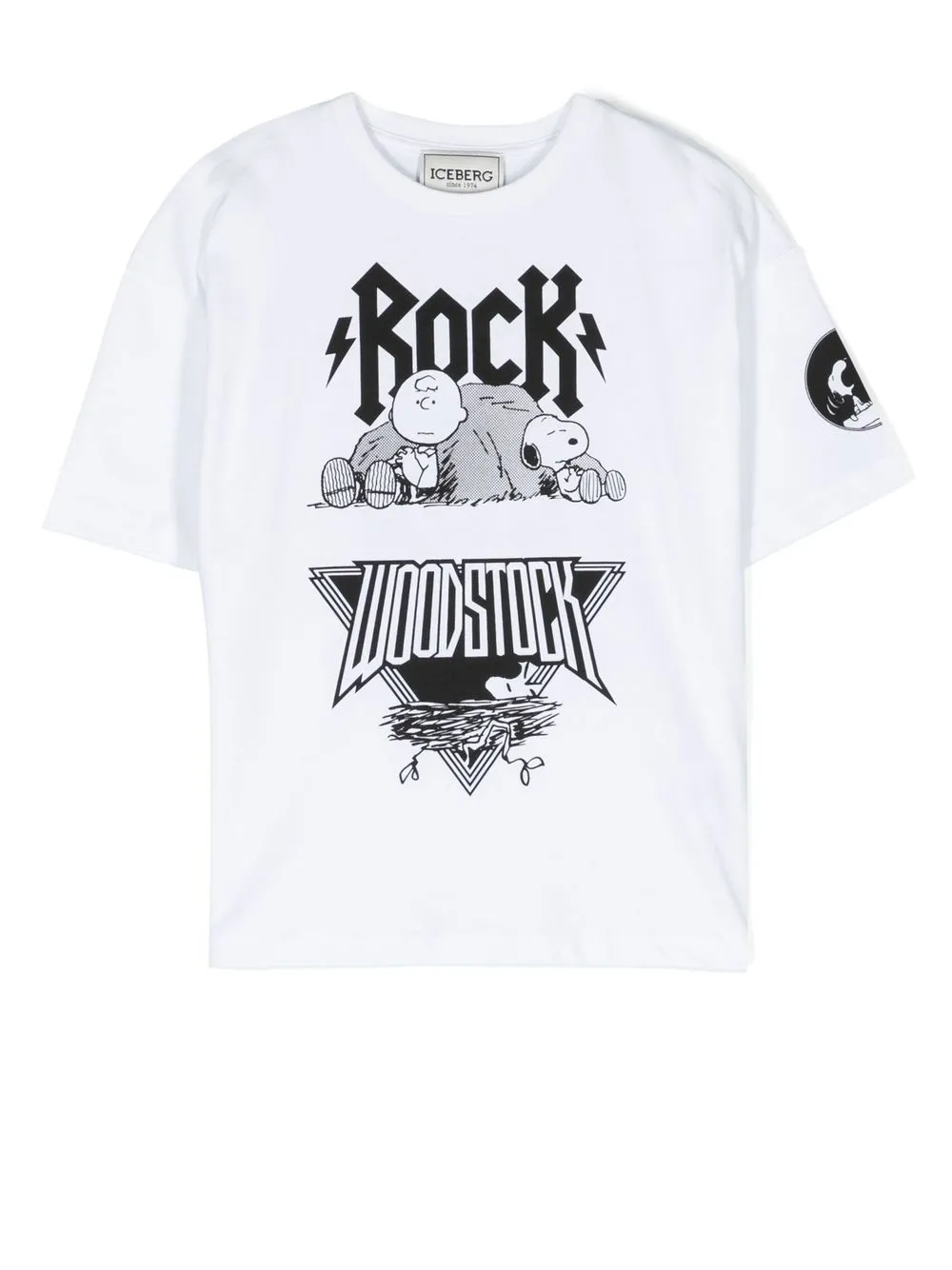 

Iceberg Kids logo-print T-shirt - White