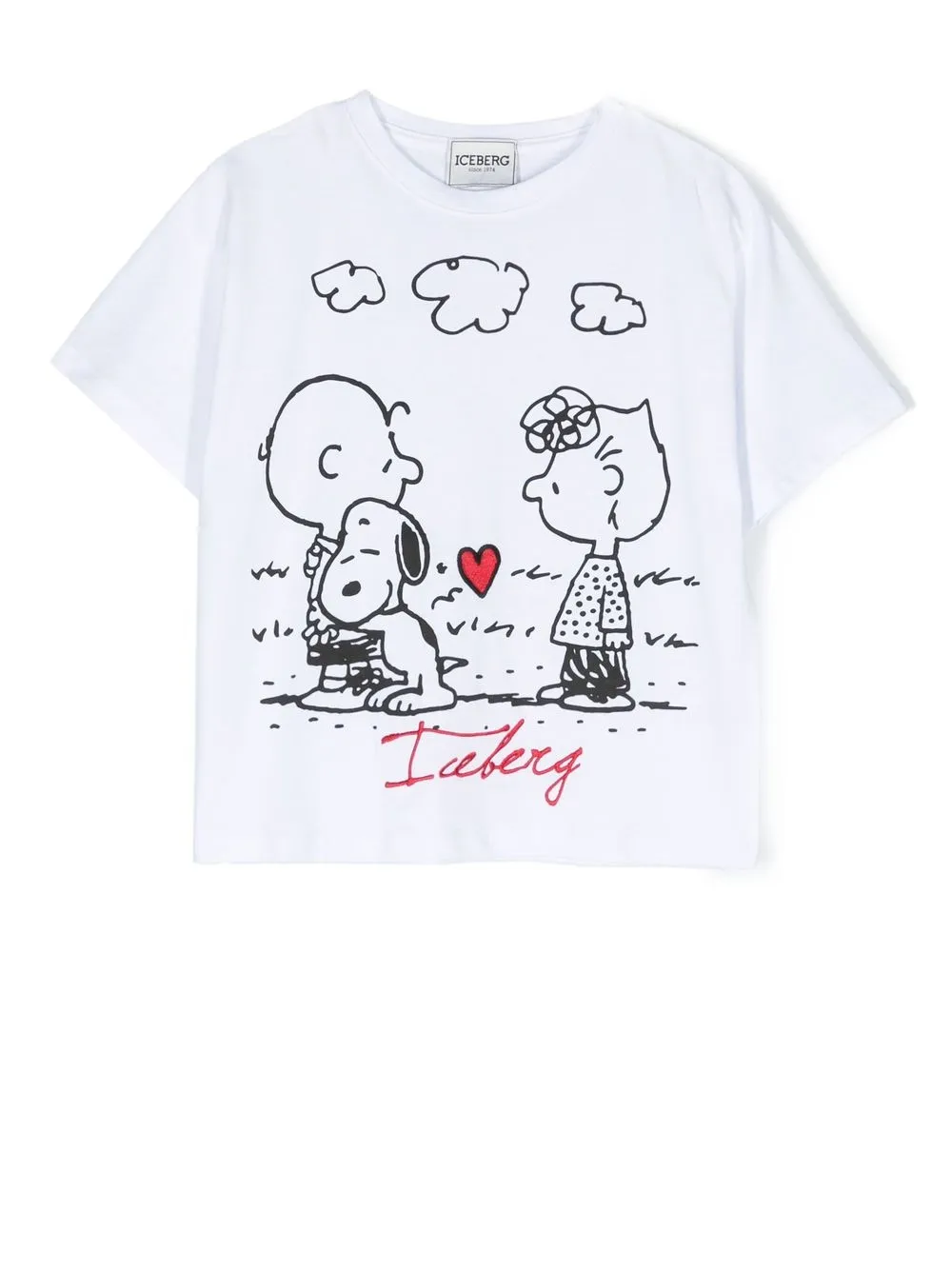 

Iceberg Kids graphic-print T-shirt - White