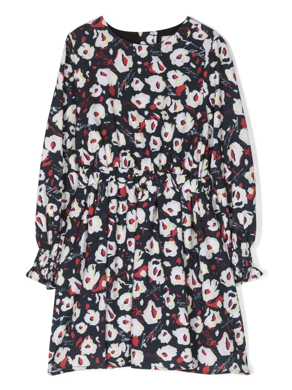 

Iceberg Kids floral-print dress - Blue