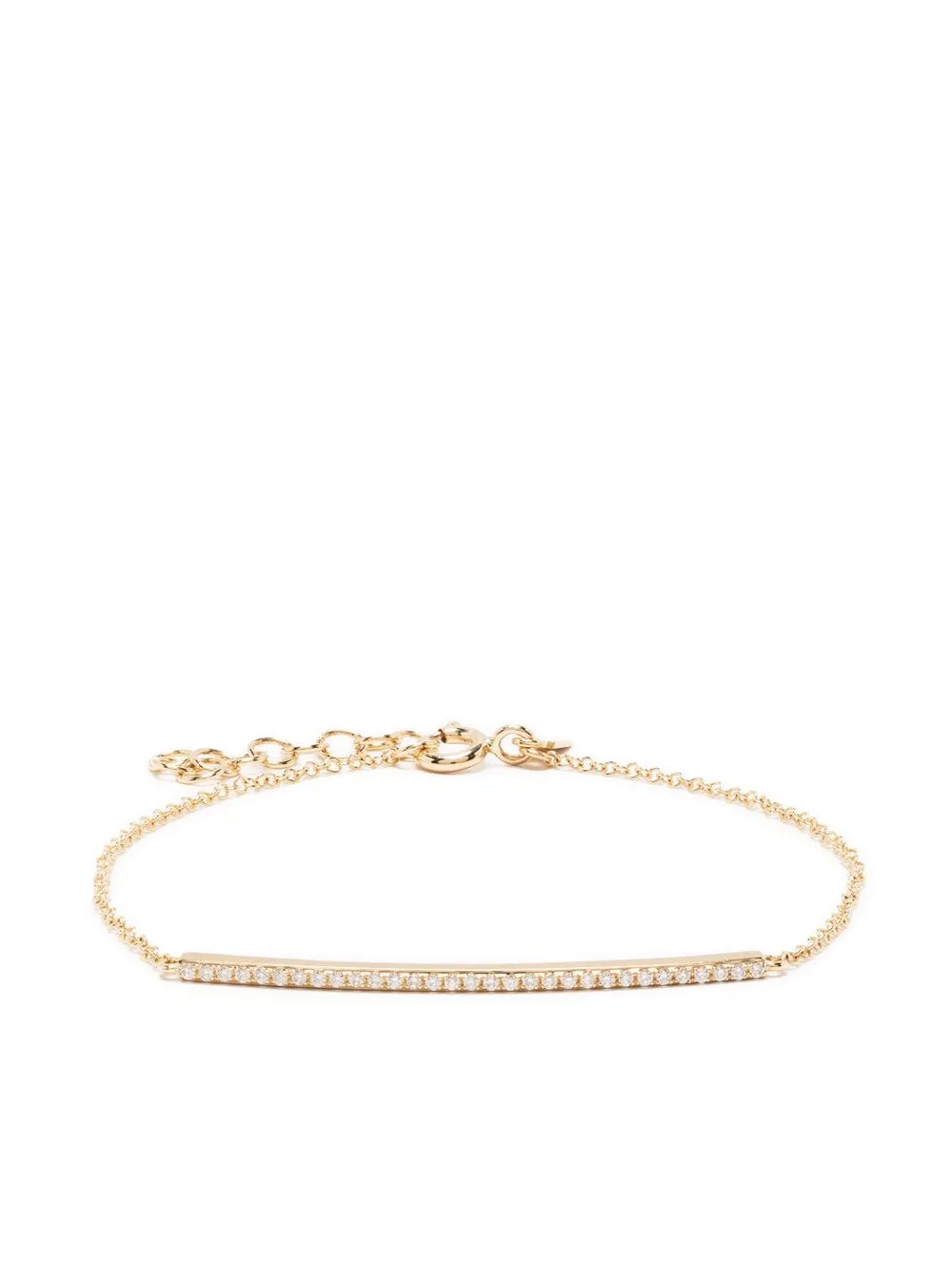 

Ef Collection 14kt yellow gold diamond bracelet