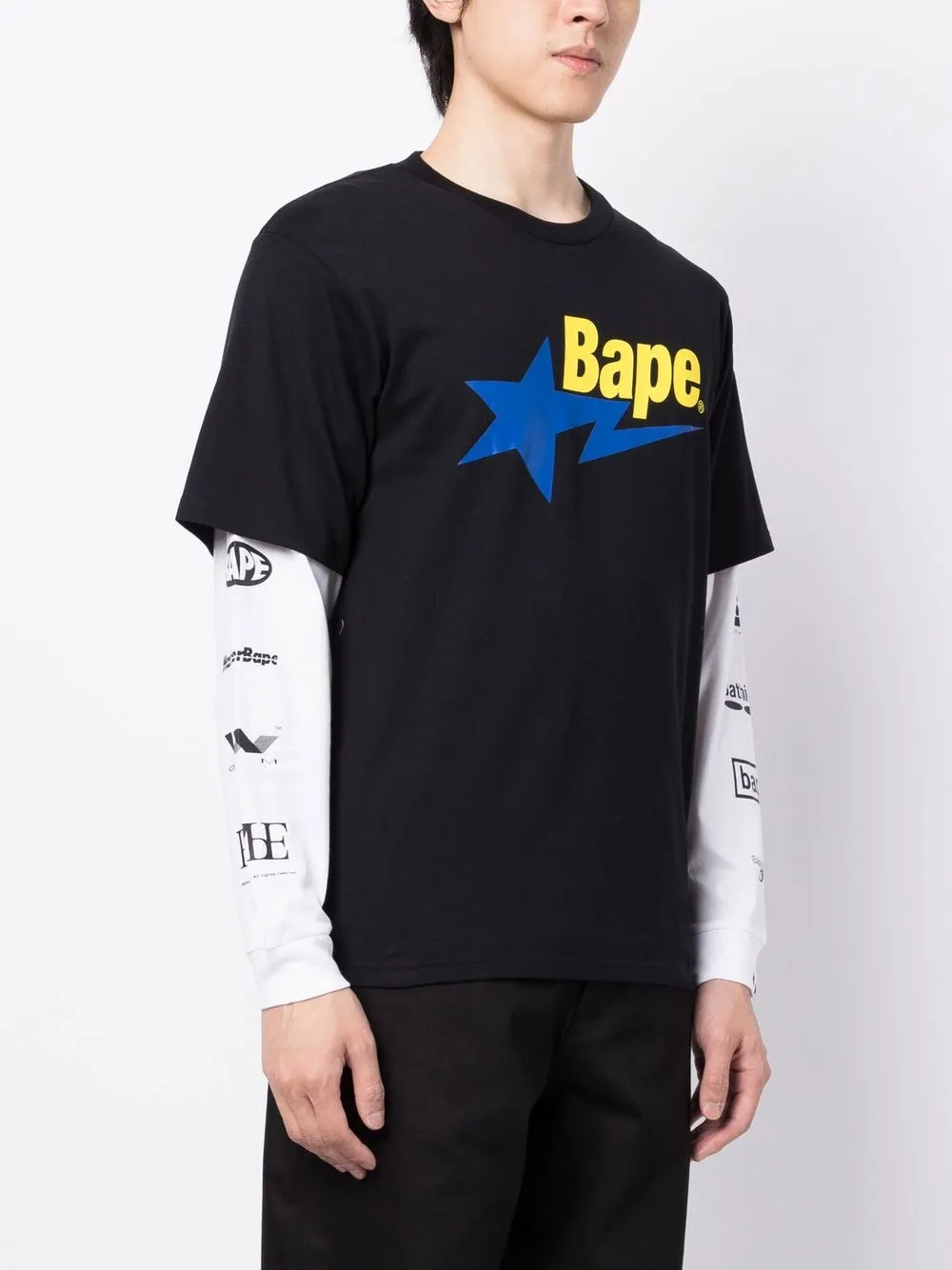 A BATHING APE® BAPE STA ロングTシャツ - Farfetch