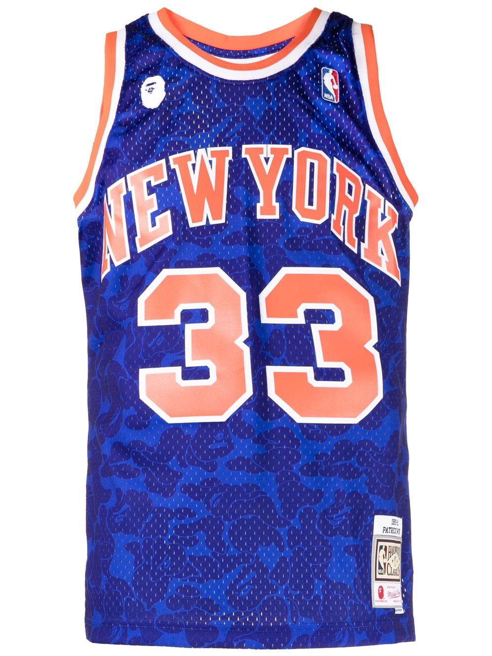 BAPE X MITCHELL & NESS NEW YORK KNICKS JERSEY TANK TOP MENS