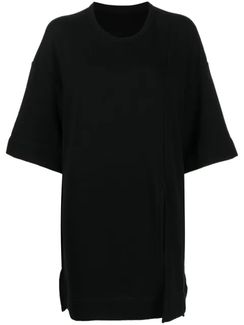 Yohji Yamamoto - side slits oversized T-shirt