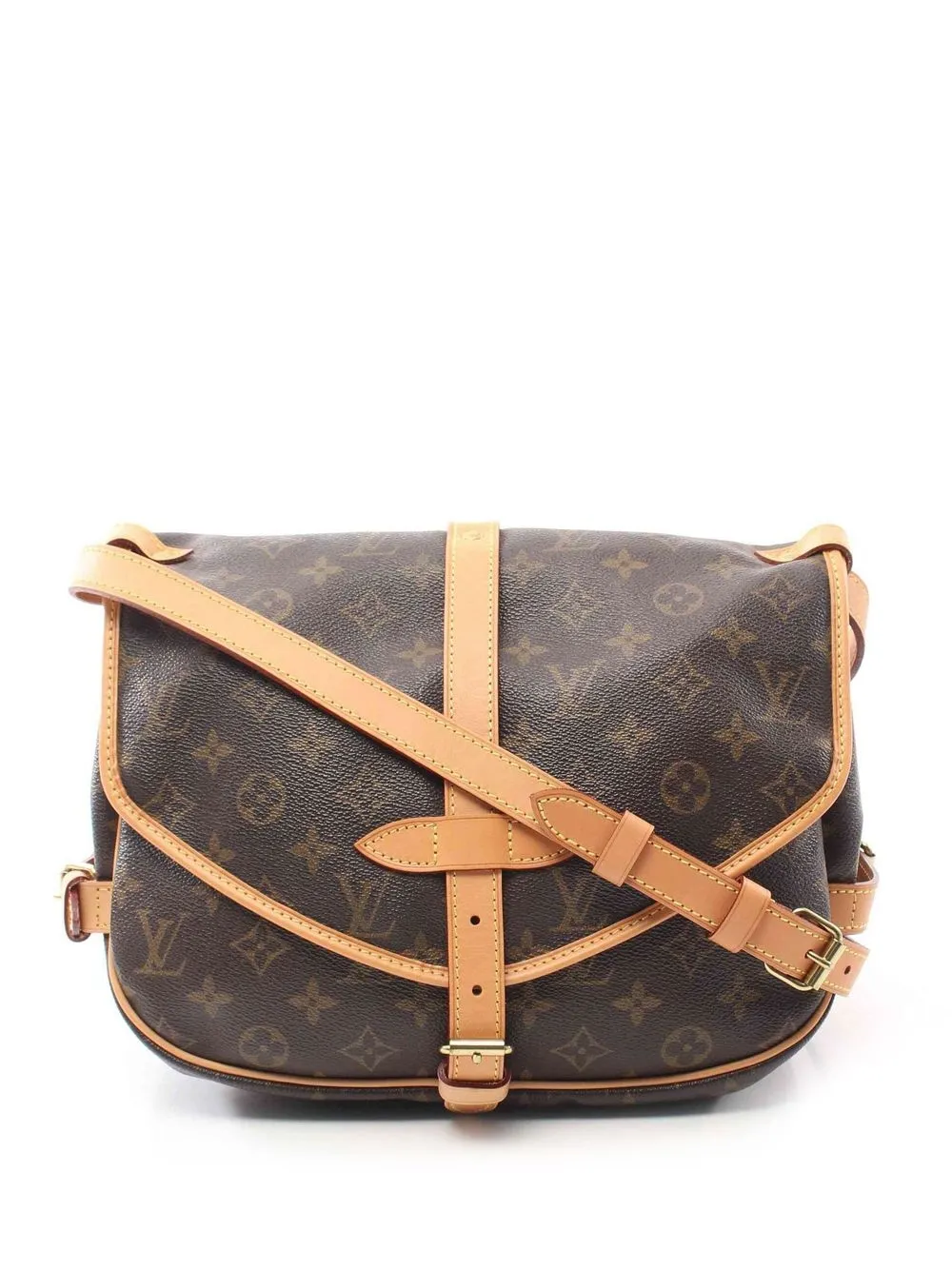 

Louis Vuitton 1991 pre-owned Saumur 30 shoulder bag - Brown
