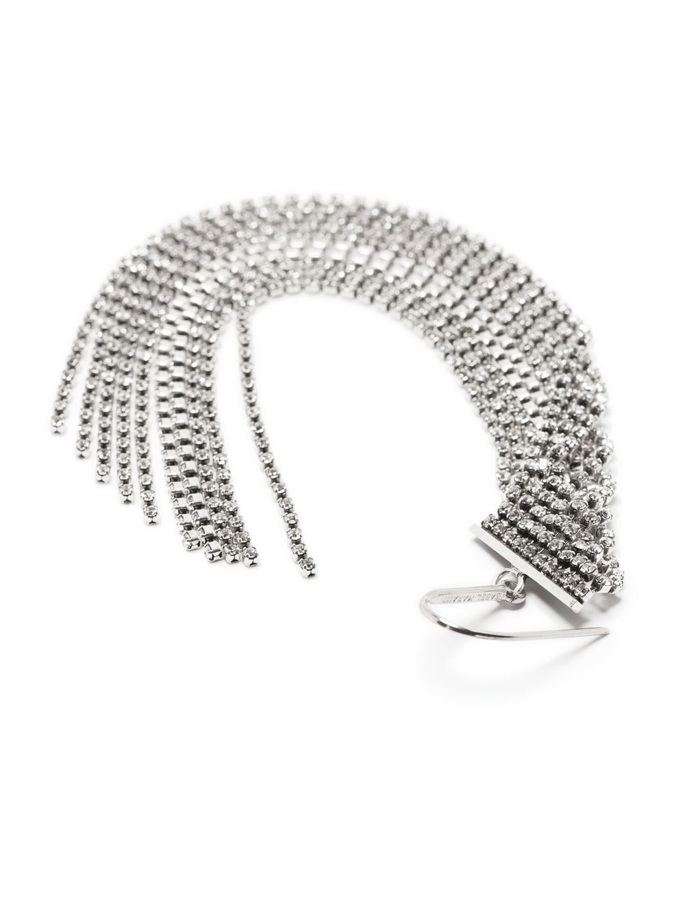 Shop Isabel Marant Crystal-embellished Drop Earrings In 银色