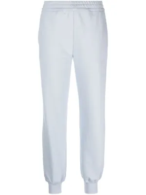 フィットネスボトムス Alexander Mcqueen Ivory cotton joggers Alexander Mcqueen Logo-print cotton track pants