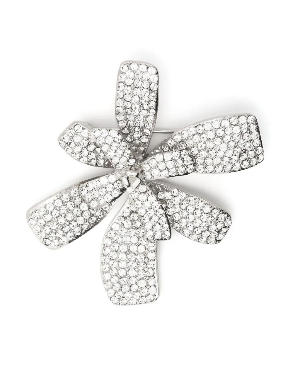 

Isabel Marant crystal-detail brooch - Silver