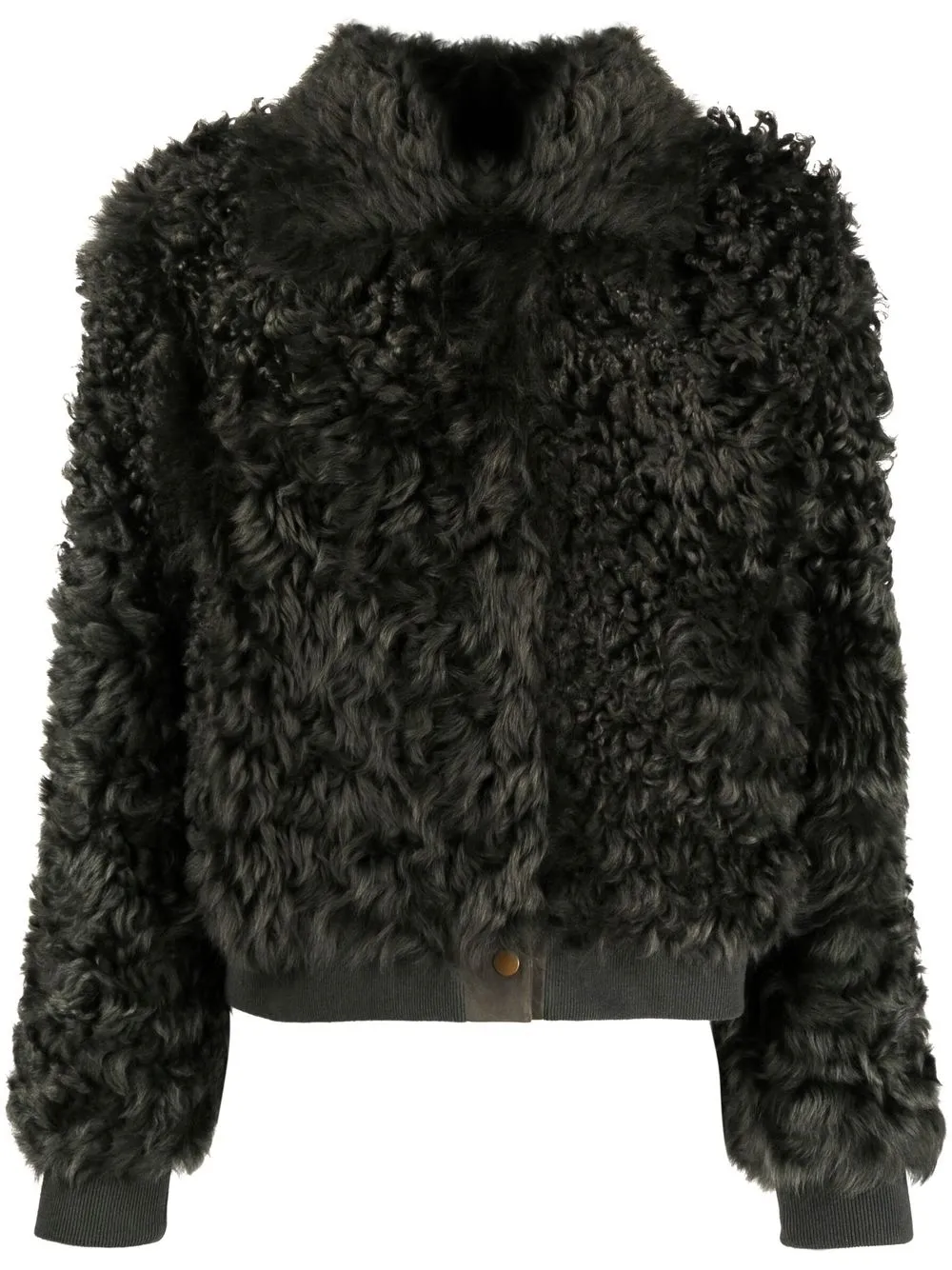 

Nili Lotan short wool jacket - Green