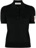 Golden Goose short-sleeve polo shirt - Black