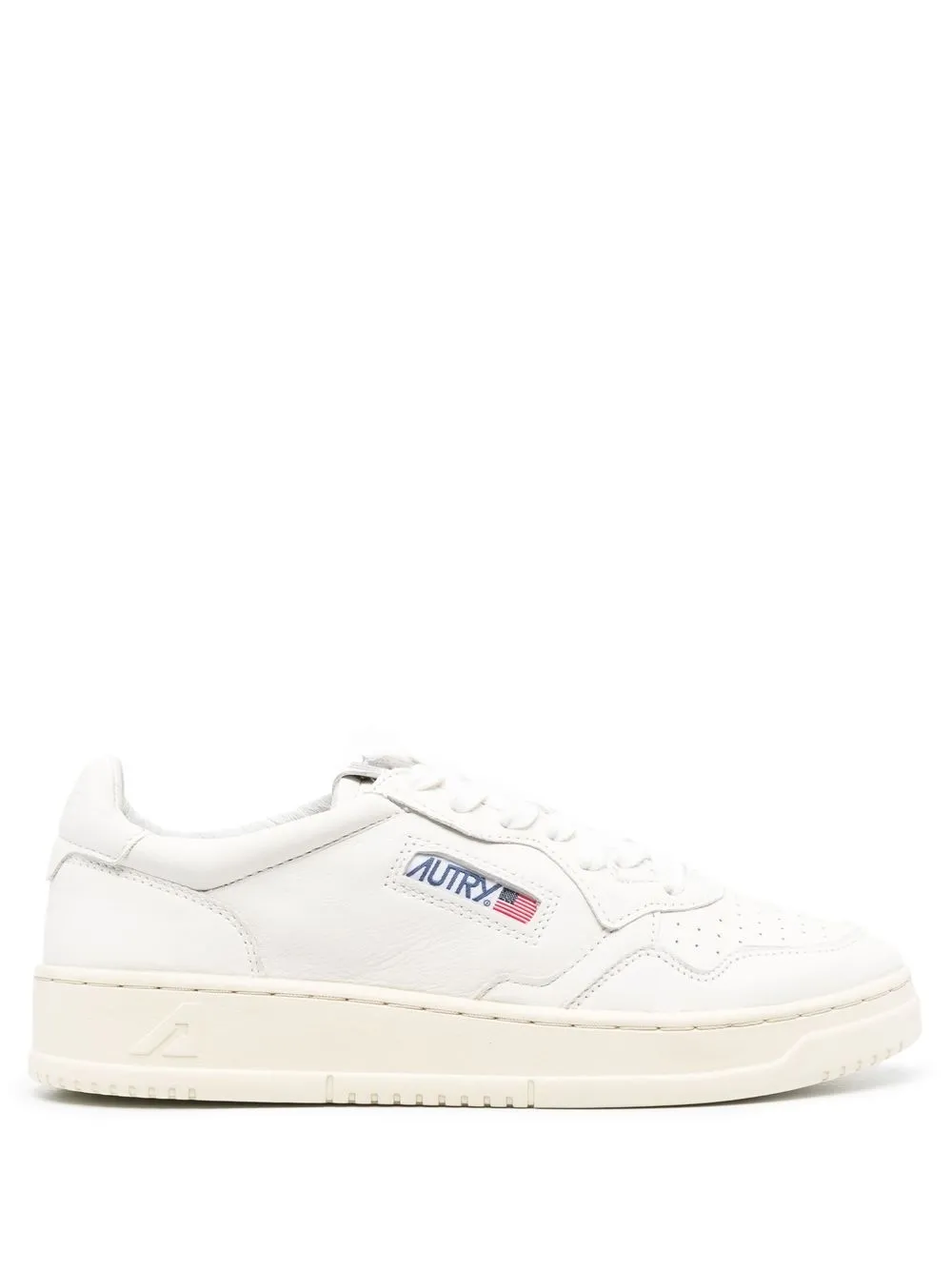 AUTRY MEDALIST LEATHER LOW-TOP SNEAKERS