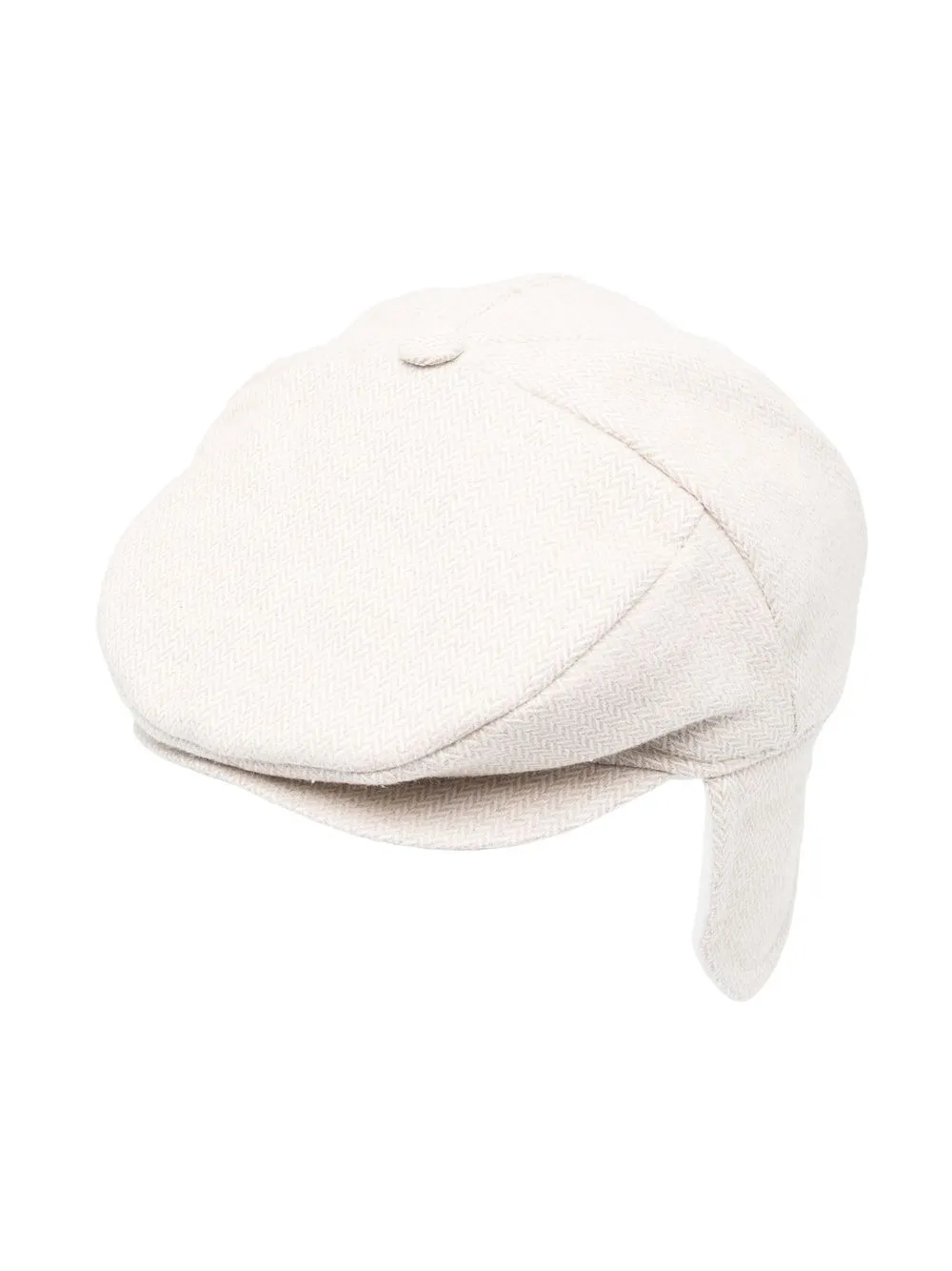 

Colorichiari chevron-pattern peak cap - Neutrals