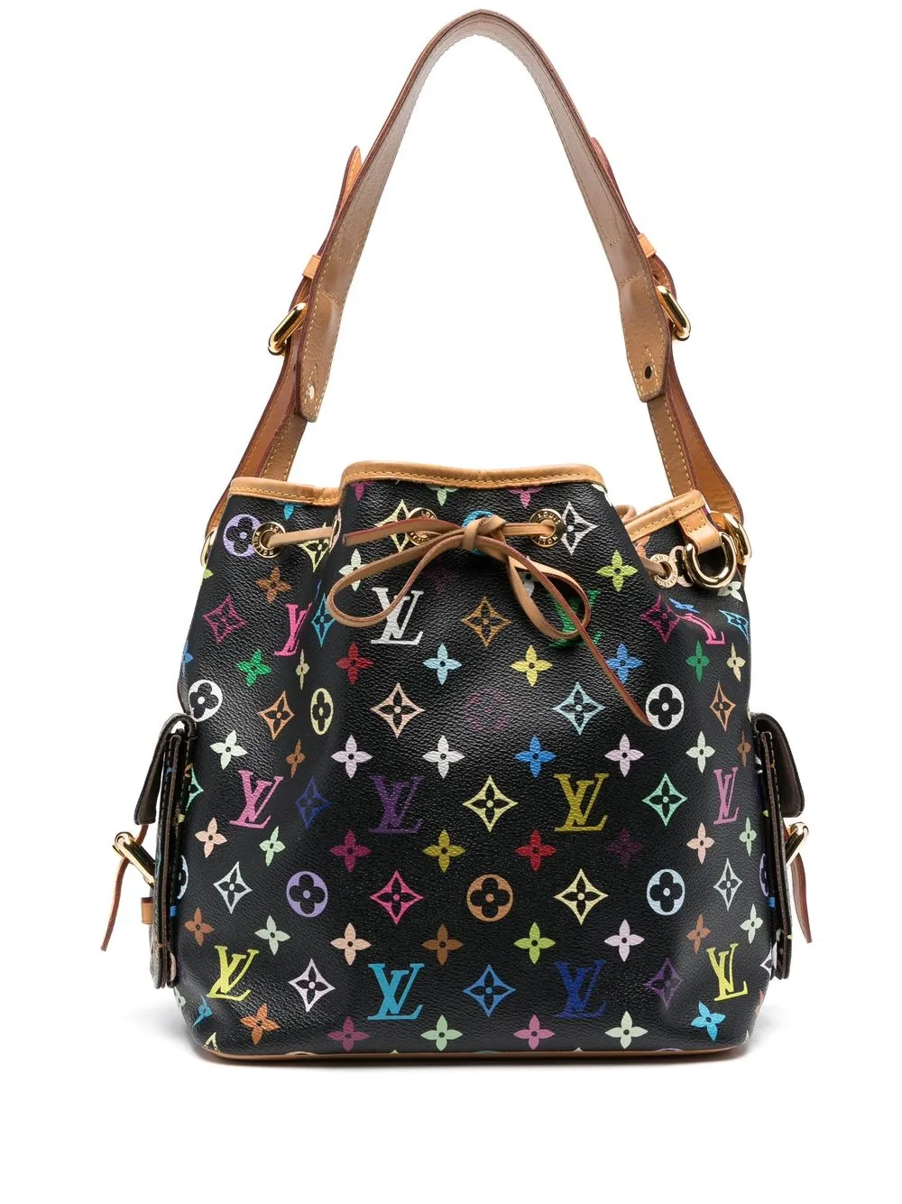 

Louis Vuitton 2012 pre-owned Petit Noe bucket bag - Black