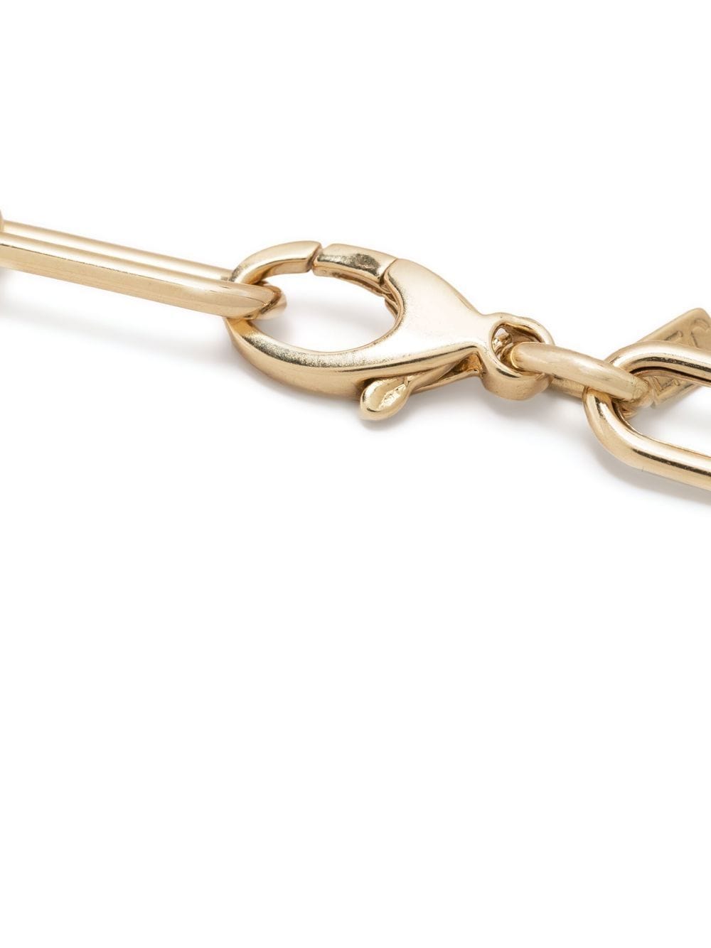 Shop Ef Collection 14kt Yellow Gold Jumbo Lola Chain Bracelet In 金色