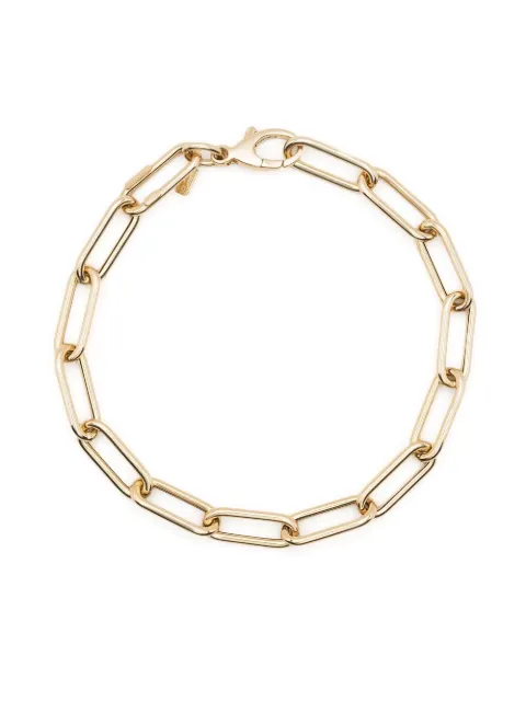 Ef Collection pulsera de cadena umbo Lola en oro amarillo de 14kt
