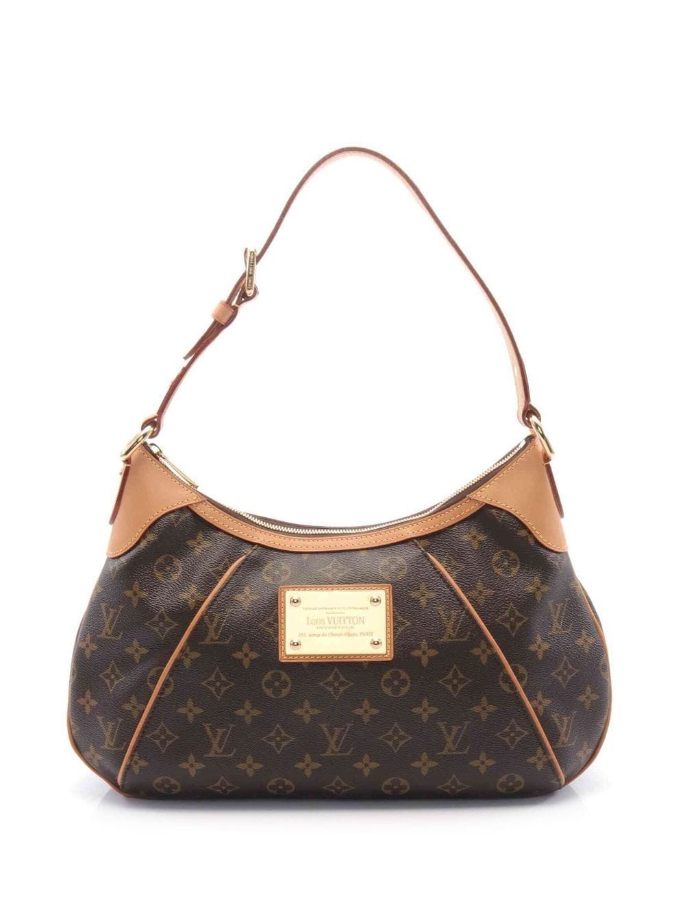 Brown Louis Vuitton Monogram Thames GM Shoulder Bag