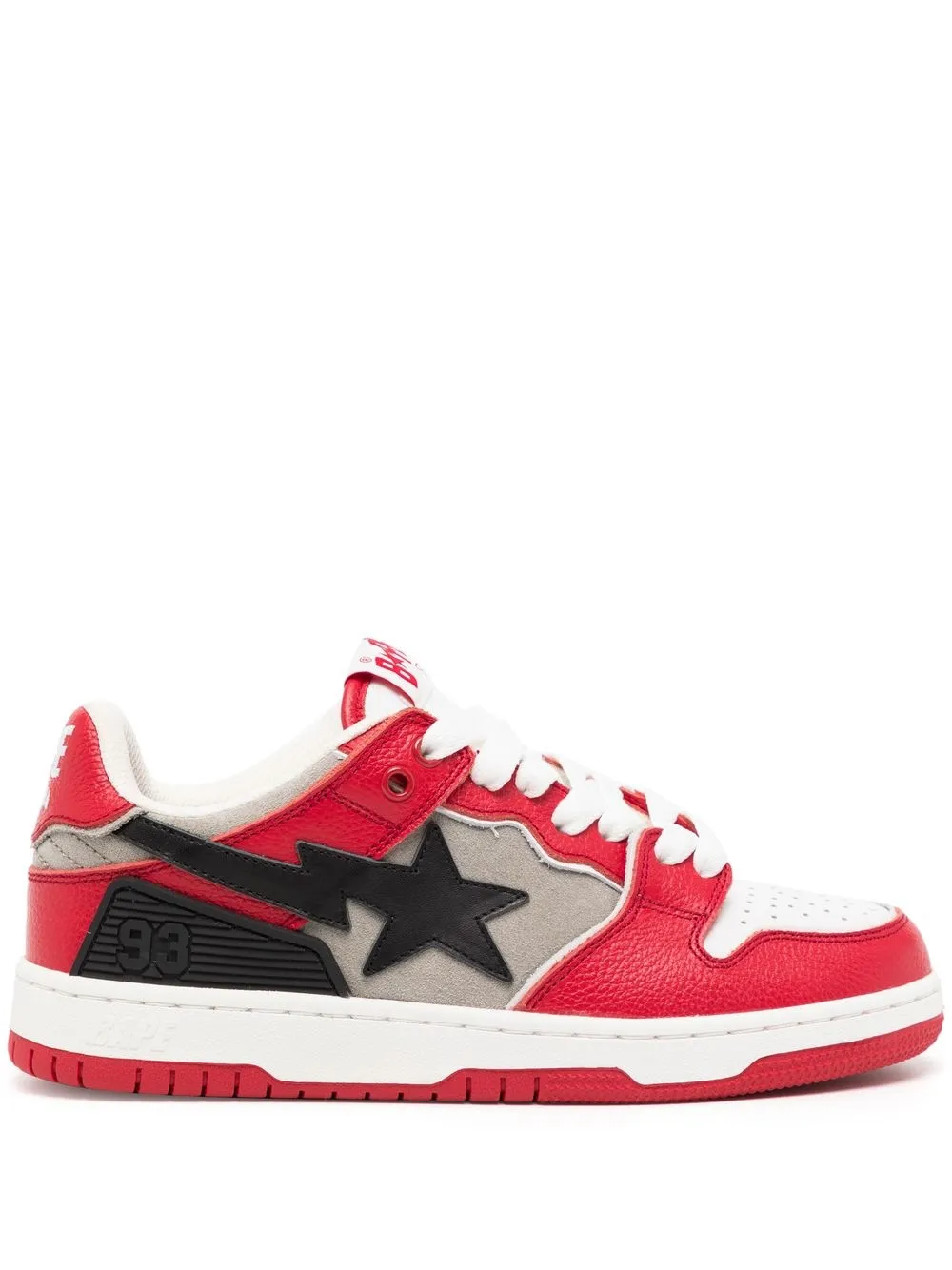 

A BATHING APE® Sta low-top sneakers - Red